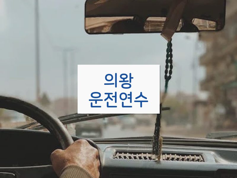 의왕운전연수 후기