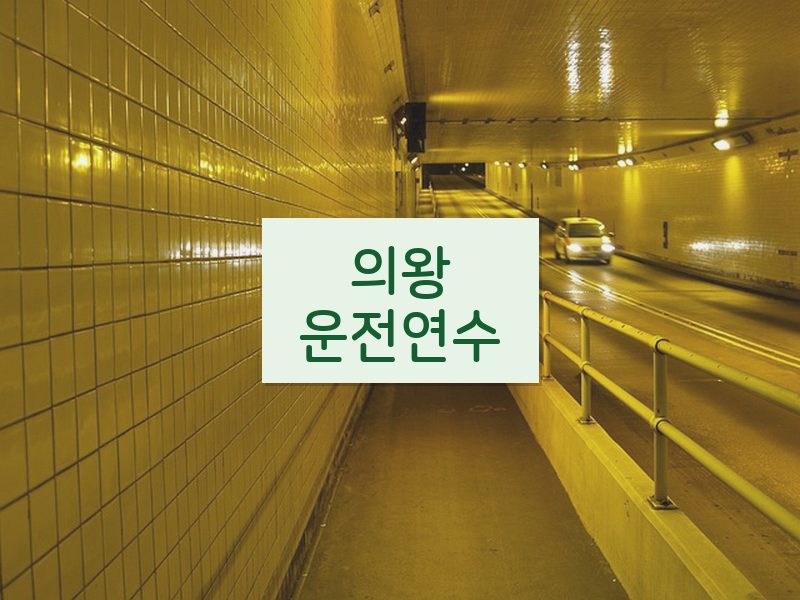 의왕운전연수 후기