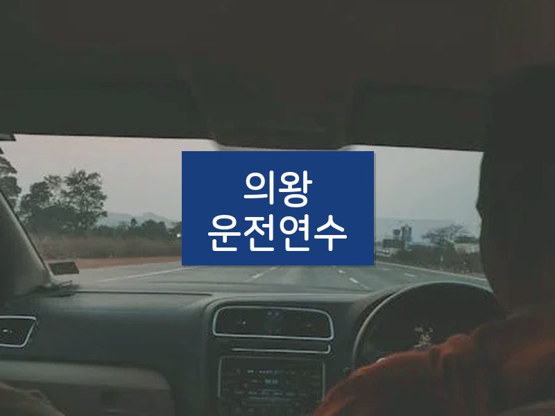 의왕운전연수 후기