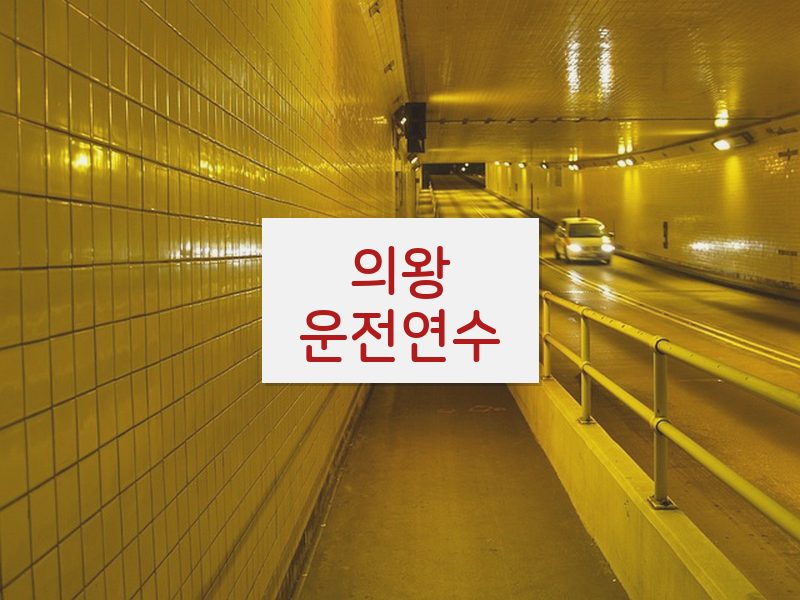 의왕운전연수 후기