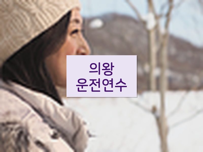 의왕운전연수 후기