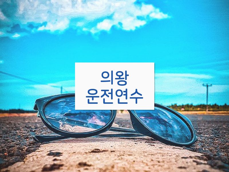 의왕운전연수 후기