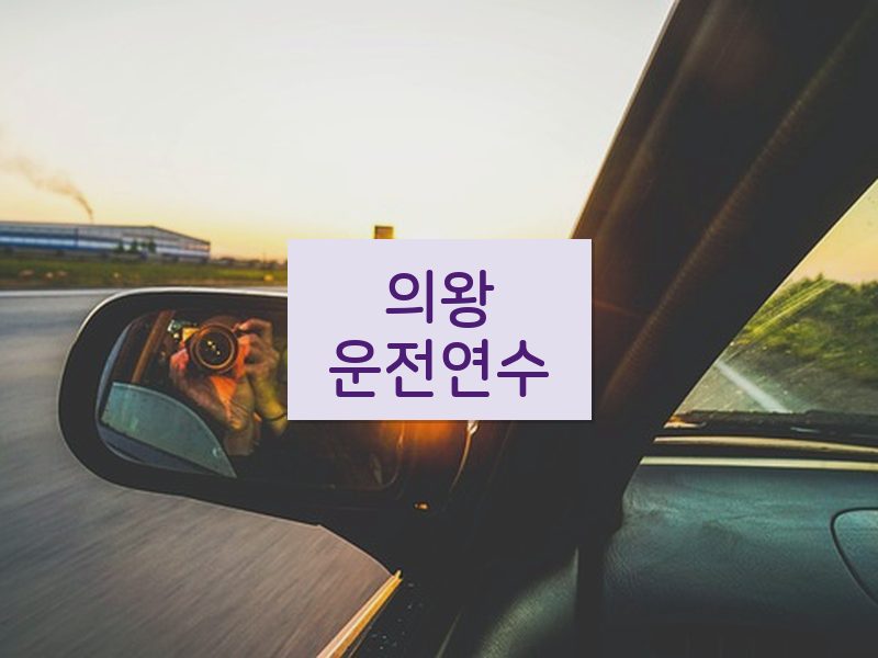 의왕운전연수 후기