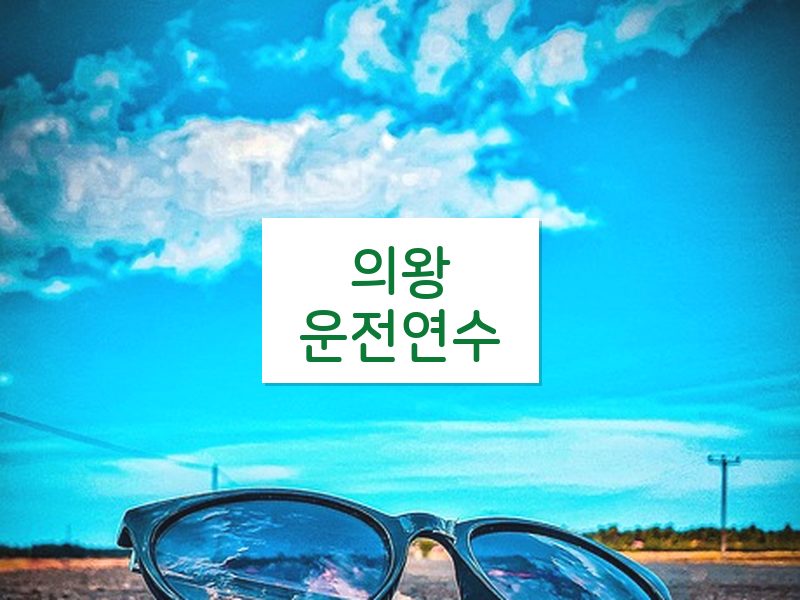 의왕운전연수 후기