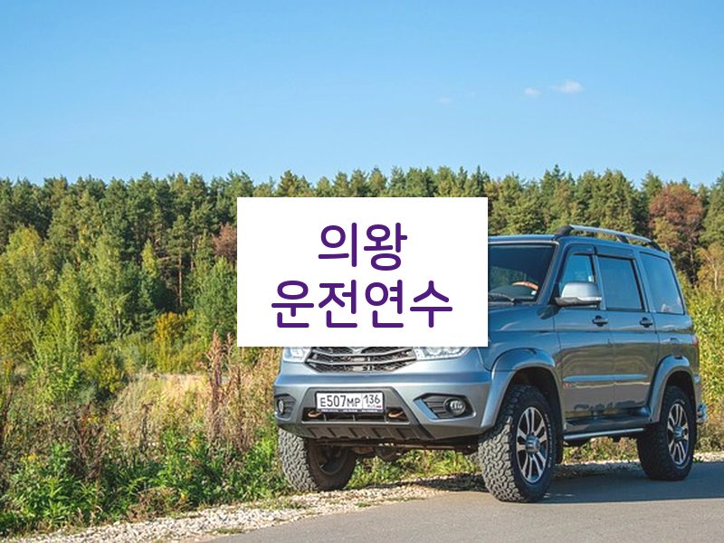 의왕운전연수 후기