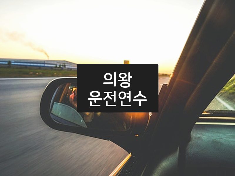 의왕운전연수 후기