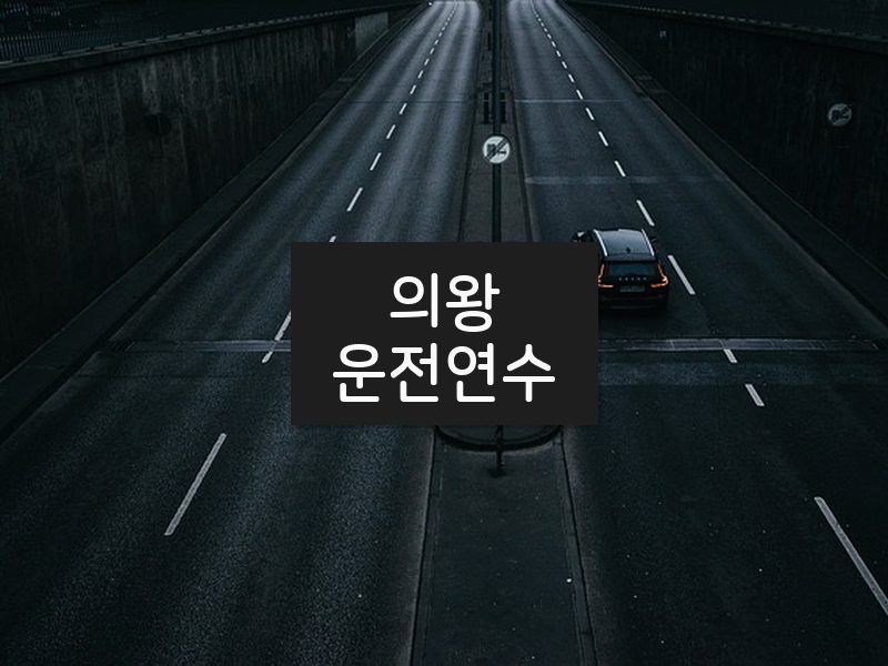 의왕운전연수 후기
