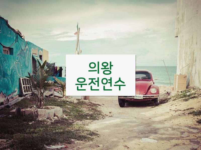 의왕운전연수 후기