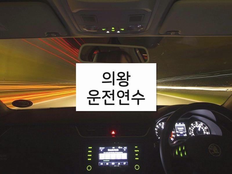 의왕운전연수 후기