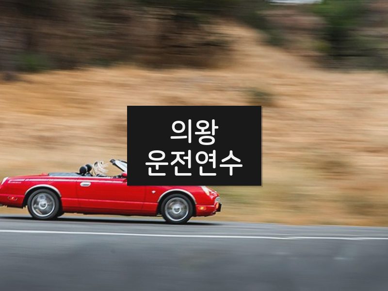 의왕운전연수 후기