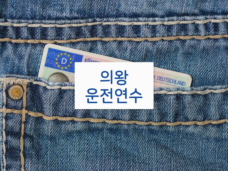 의왕운전연수 후기