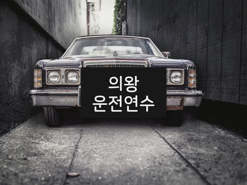 의왕운전연수 후기