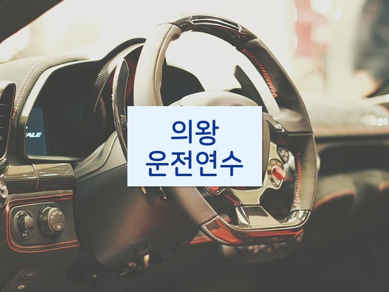 의왕운전연수 후기