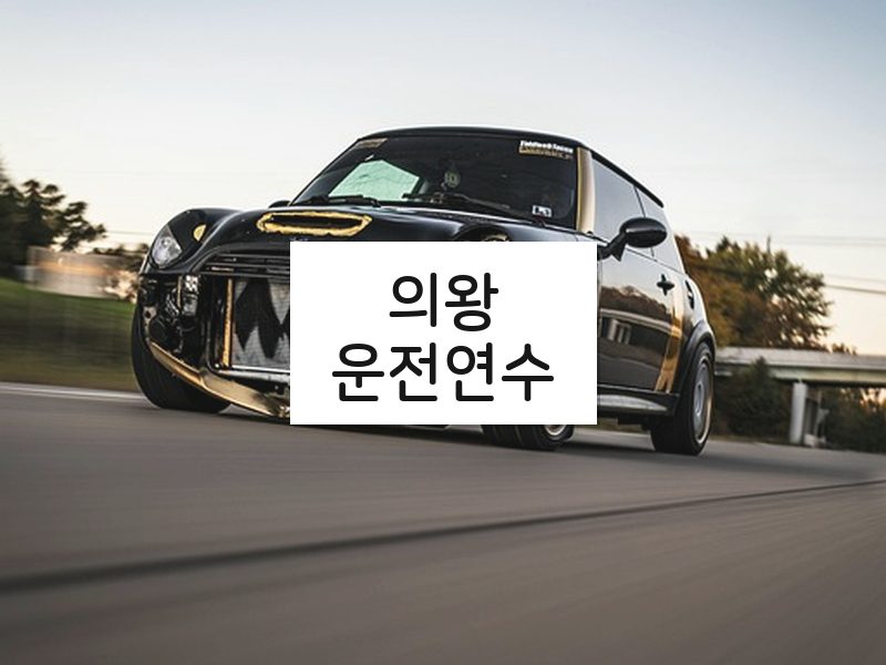 의왕운전연수 후기