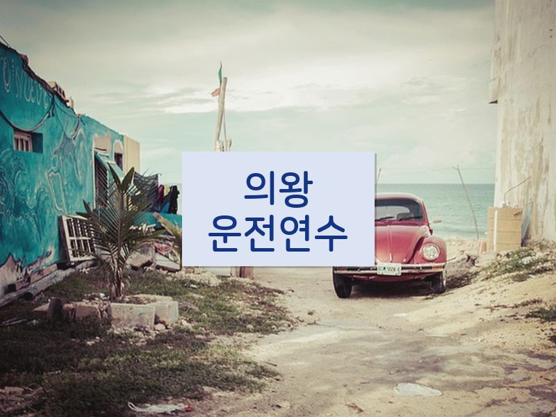 의왕운전연수 후기