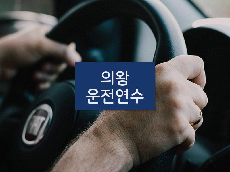 의왕운전연수 후기