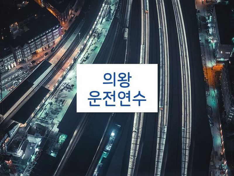 의왕운전연수 후기