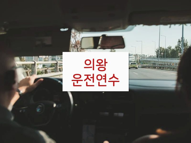 의왕운전연수 후기