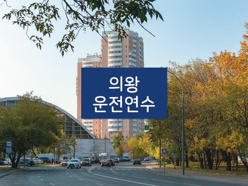 의왕운전연수 후기