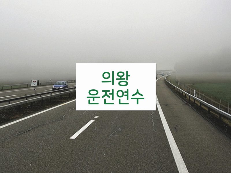 의왕운전연수 후기