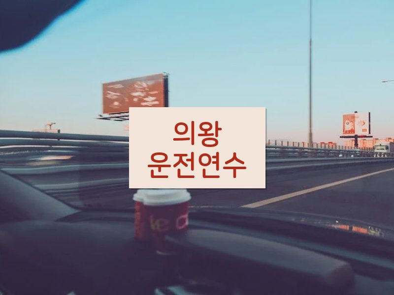 의왕운전연수 후기