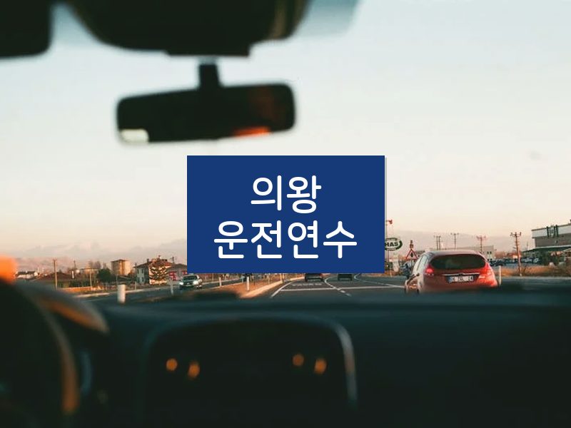 의왕운전연수 후기