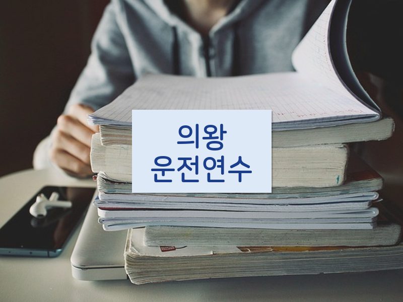 의왕운전연수 후기