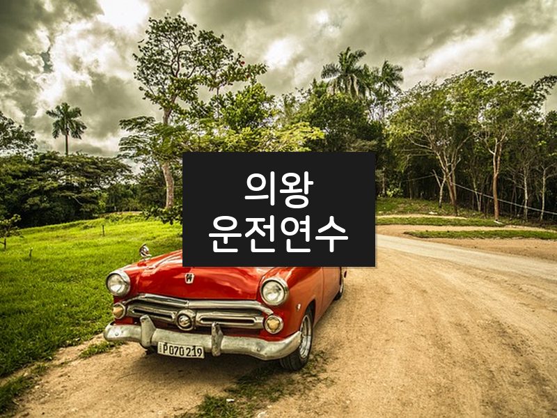 의왕운전연수 후기