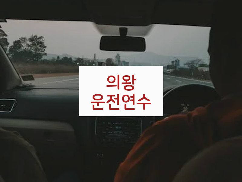 의왕운전연수 후기