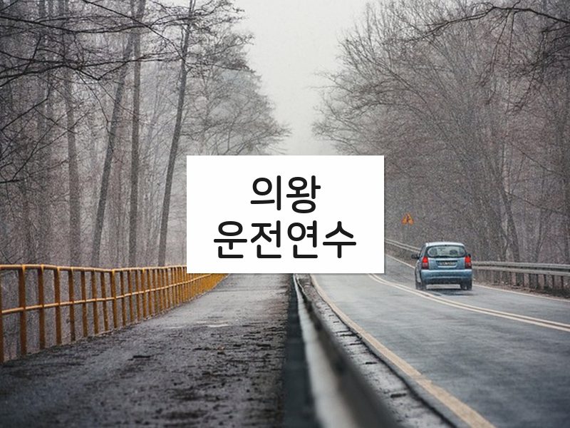 의왕운전연수 후기