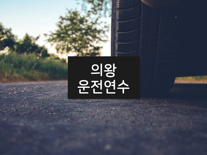 의왕운전연수 후기