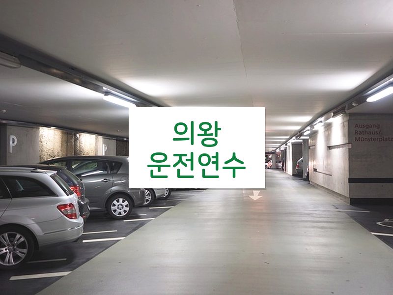 의왕운전연수 후기