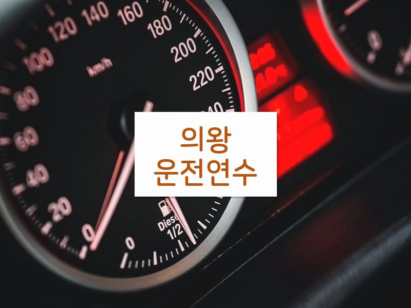 의왕운전연수 후기