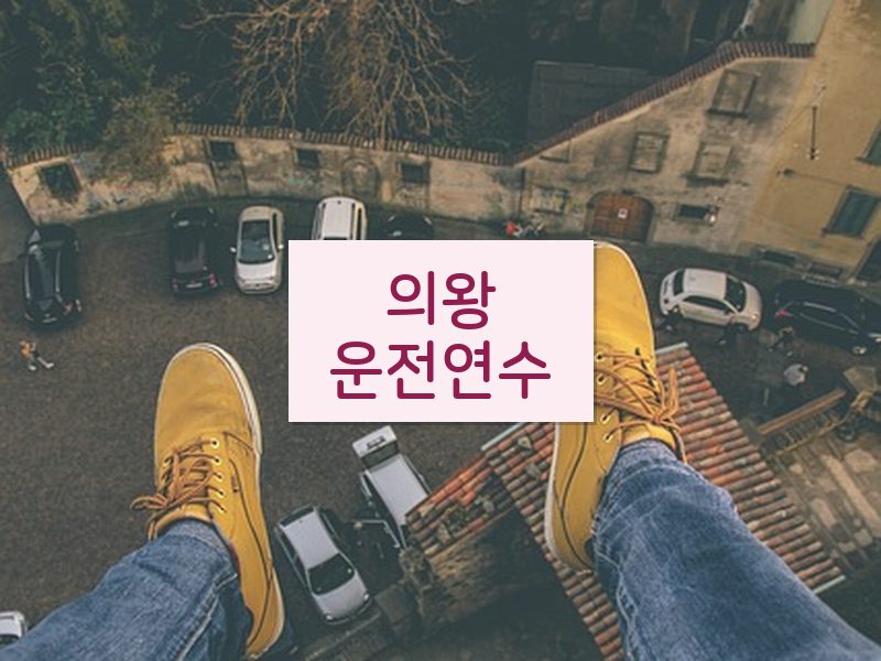 의왕운전연수 후기