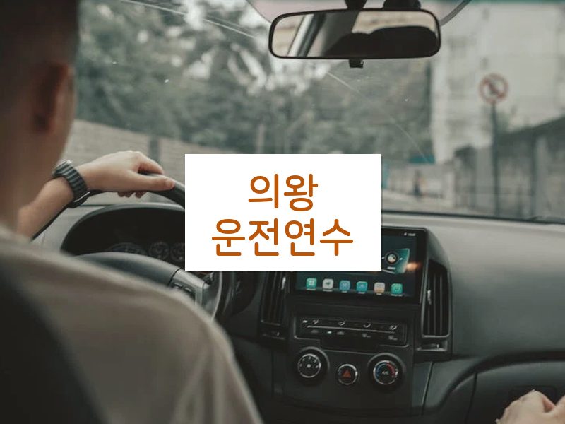의왕운전연수 후기
