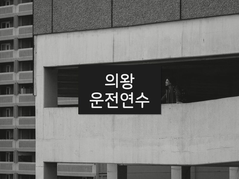 의왕운전연수 후기