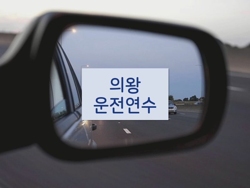 의왕운전연수 후기