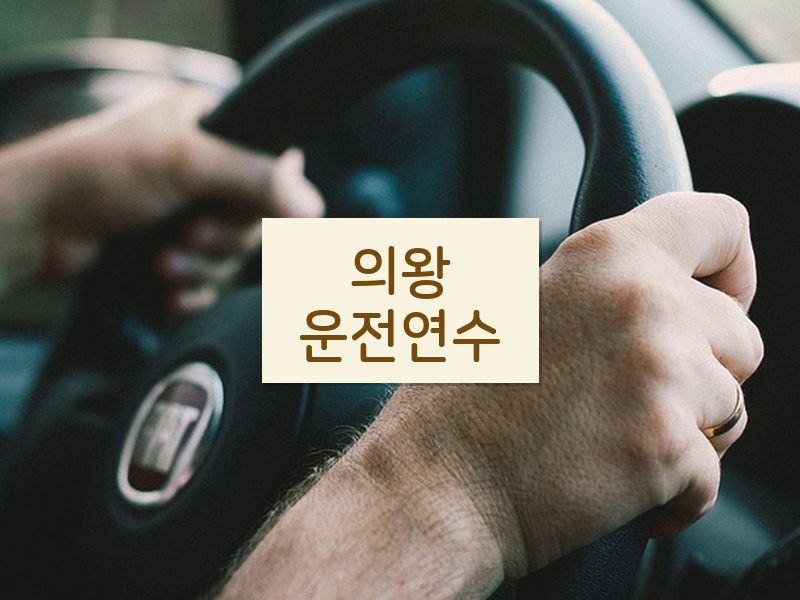의왕운전연수 후기