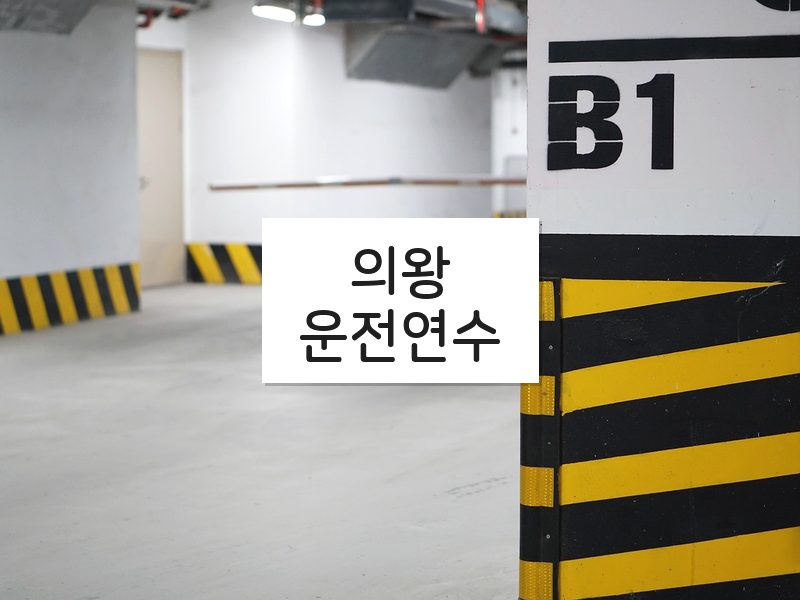 의왕운전연수 후기