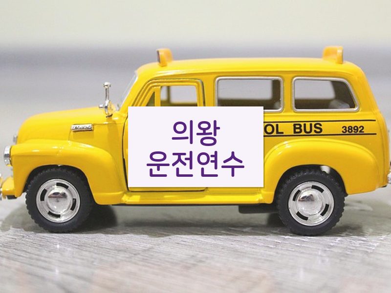 의왕운전연수 후기
