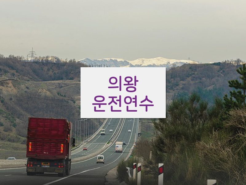 의왕운전연수 후기