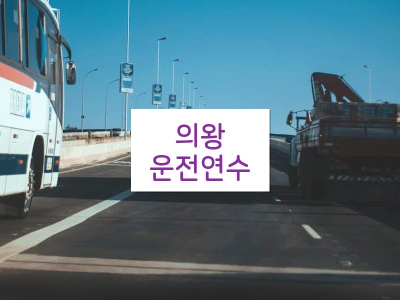 의왕운전연수 후기
