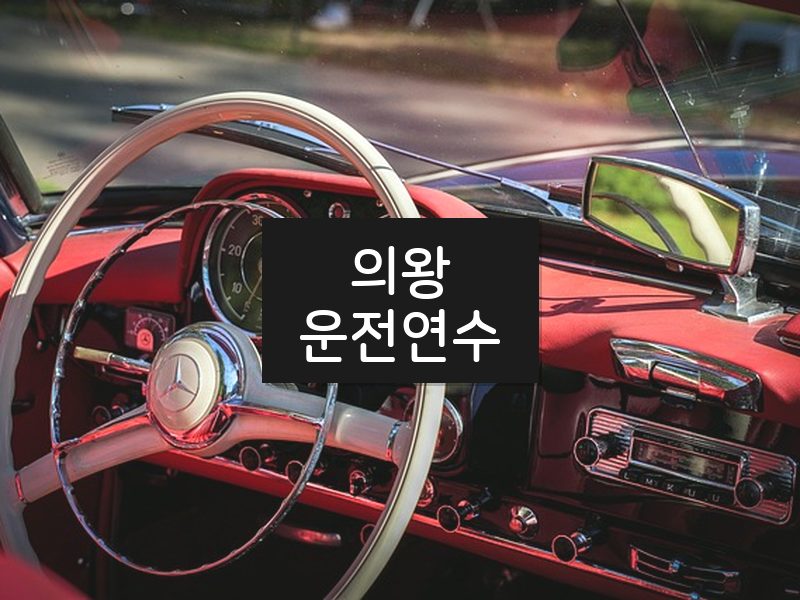 의왕운전연수 후기