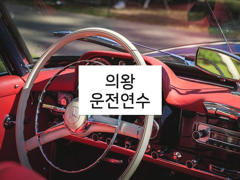 의왕운전연수 후기