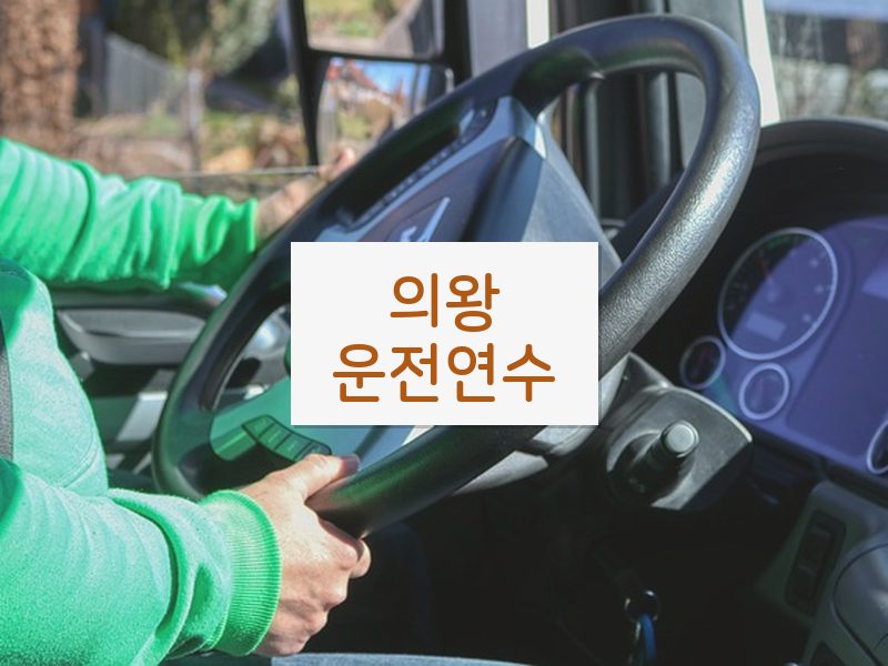 의왕운전연수 후기