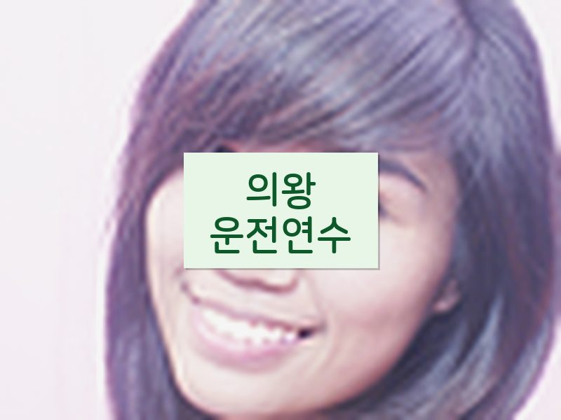 의왕운전연수 후기