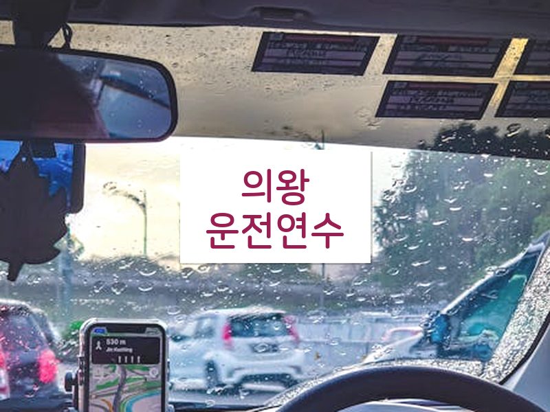 의왕운전연수 후기