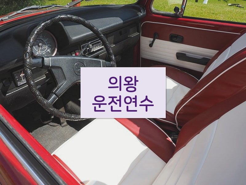 의왕운전연수 후기