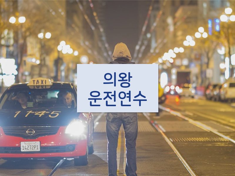 의왕운전연수 후기