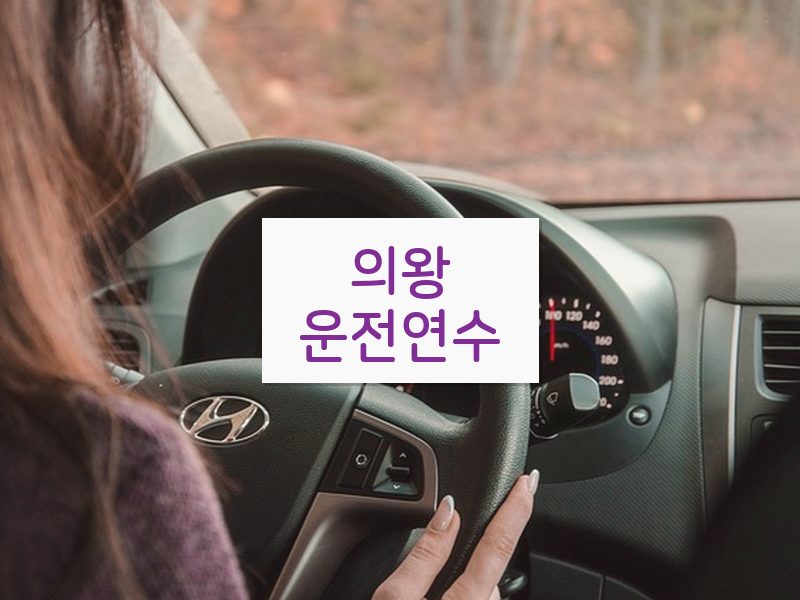 의왕운전연수 후기